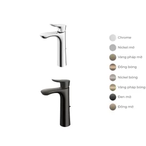 Vòi lavabo nóng lạnh TOTO TLG01304V mạ Crom Niken cao cấp