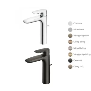 Vòi lavabo nóng lạnh TOTO TLG04304V mạ Crom Niken cao cấp