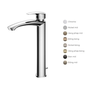 Vòi lavabo cổ cao TOTO TLG09305V dùng cho chậu đặt bàn