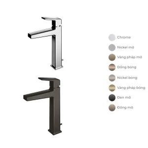 Vòi lavabo nóng lạnh TOTO TLG10303V mạ Crom Niken cao cấp