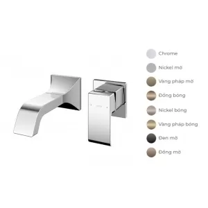 Vòi lavabo âm tường TOTO TLG08307BA gắn tường cao cấp