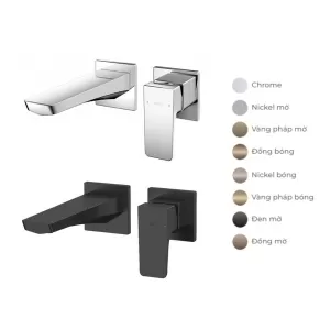 Vòi lavabo âm tường TOTO TLG07307BB gắn tường cao cấp
