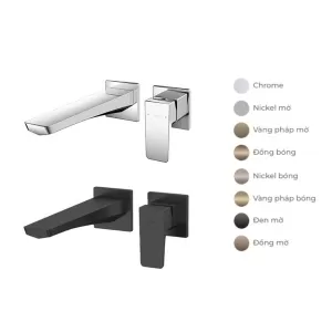 Vòi lavabo âm tường TOTO TLG07308BB gắn tường cao cấp