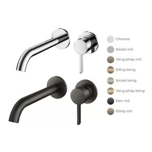 Vòi lavabo âm tường TOTO TLG11308BA#BN dùng cho chậu đặt bàn