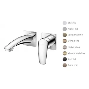 Vòi lavabo âm tường TOTO TLG09307BB gắn tường cao cấp