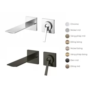 Vòi lavabo âm tường TOTO TLP02309BA gắn tường cao cấp