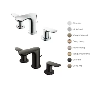 Vòi lavabo 3 lỗ TOTO TLG01201BB nóng lạnh cao cấp