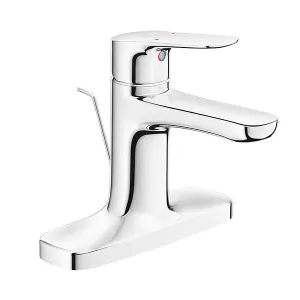 Vòi lavabo nóng lạnh INAX LFV-1401S thân đồng mạ Crom bóng