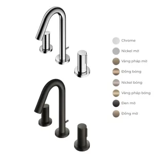 Vòi lavabo 3 lỗ TOTO TLG11201B dùng cho chậu đặt bàn