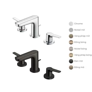 Vòi lavabo 3 lỗ TOTO TLG03201BB nóng lạnh cao cấp