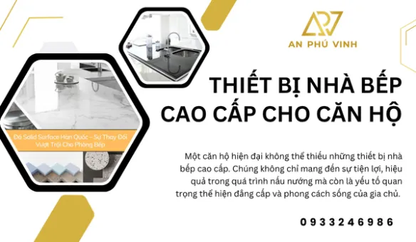 Thiết Bị Nhà Bếp Cao Cấp Cho Căn Hộ