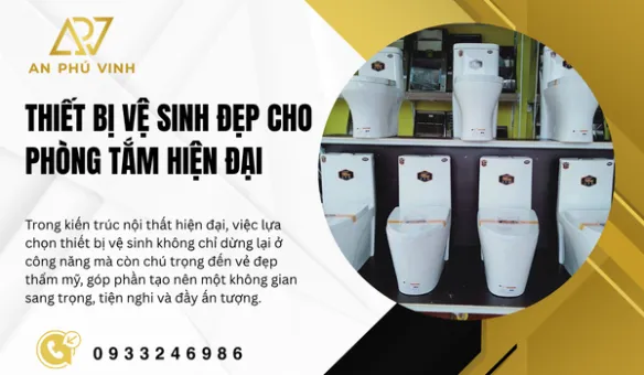 Thiết Bị Vệ Sinh Đẹp Cho Phòng Tắm Hiện Đại