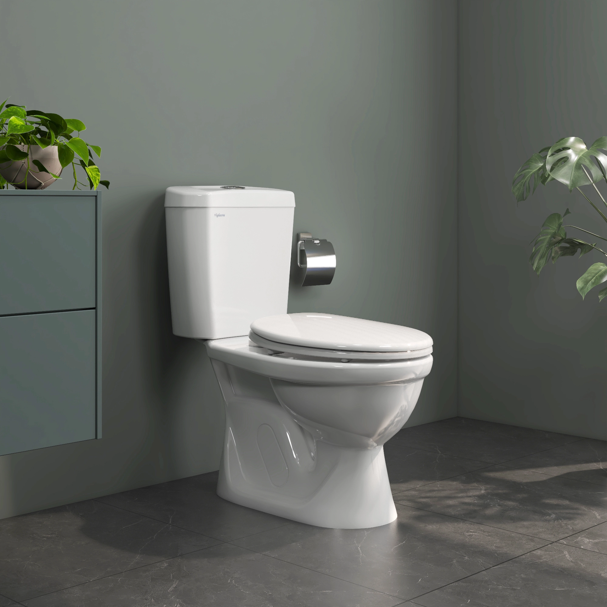 Bàn cầu hai khối là dòng sản phẩm truyền thống có két nước và thân cầu tách biệt, sở hữu mức giá bình dân, dễ lắp đặt và thay thế linh kiện khi hỏng hóc.