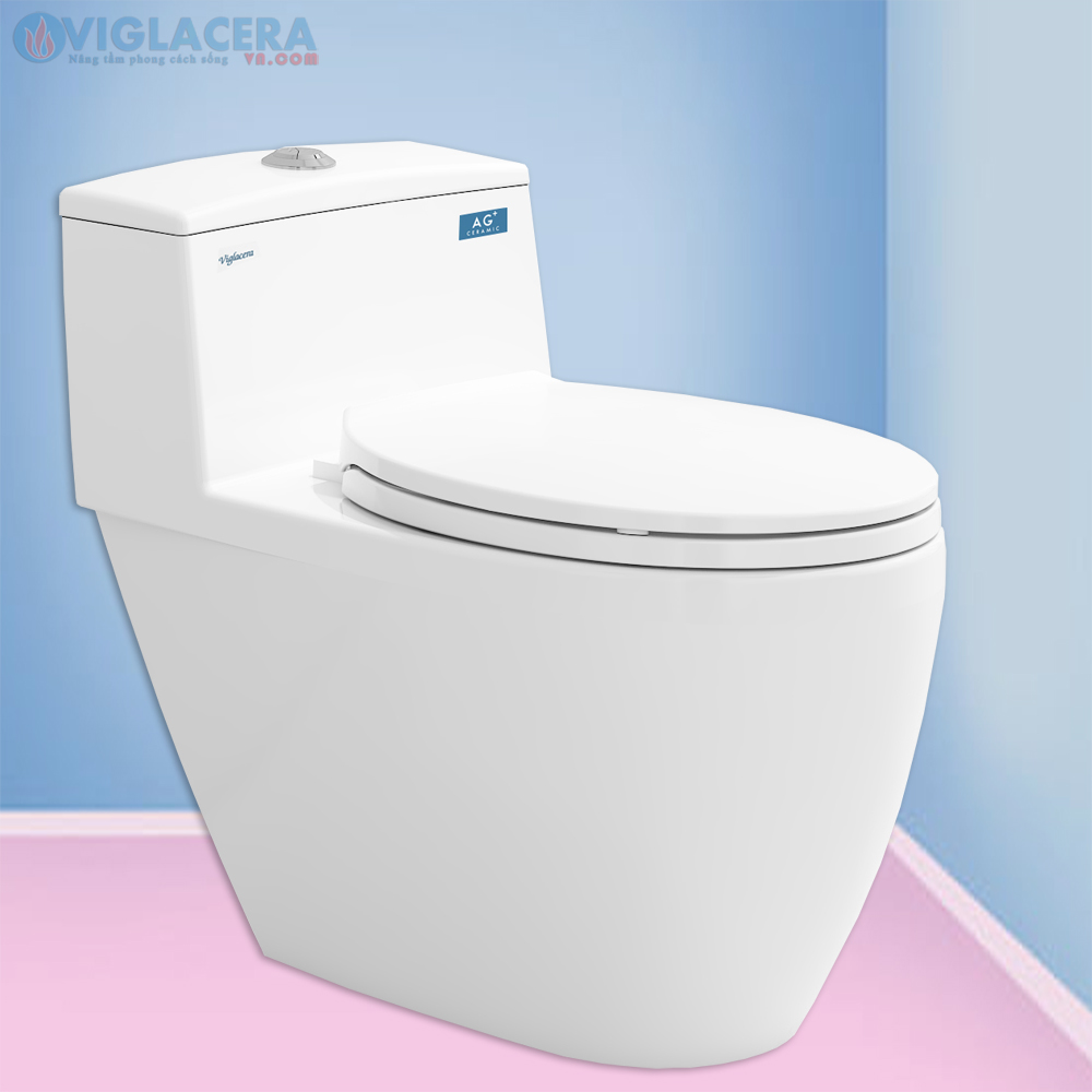 Bàn cầu hai khối Viglacera là thương hiệu Việt Nam được ưa chuộng nhờ chất lượng men sứ bền bỉ, công nghệ xả tốt và mức giá vô cùng hợp lý, phù hợp với đại đa số người tiêu dùng.
