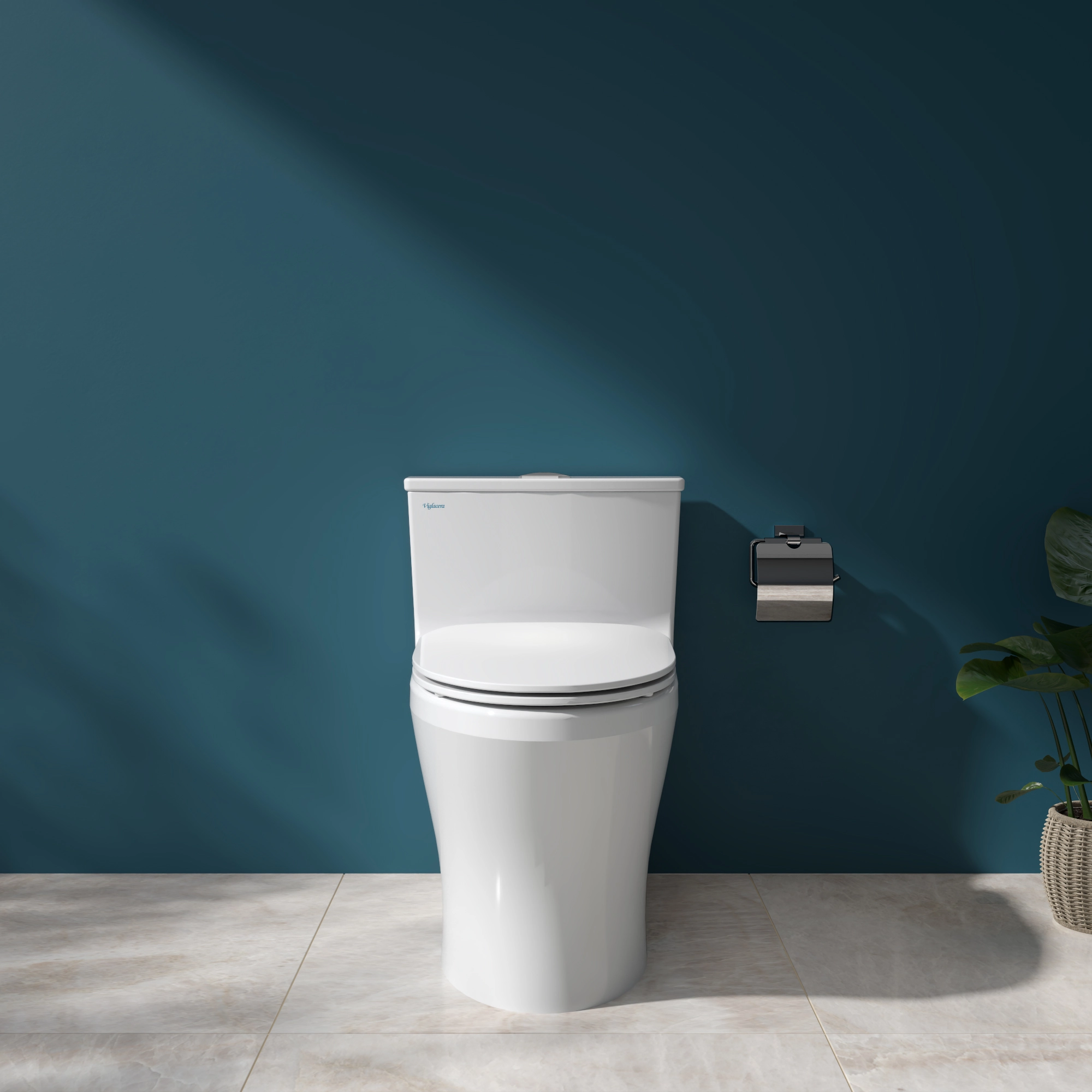Viglacera HL2 sở hữu kiểu dáng liền khối sang trọng nâng tầm thẩm mỹ cho mọi không gian phòng tắm