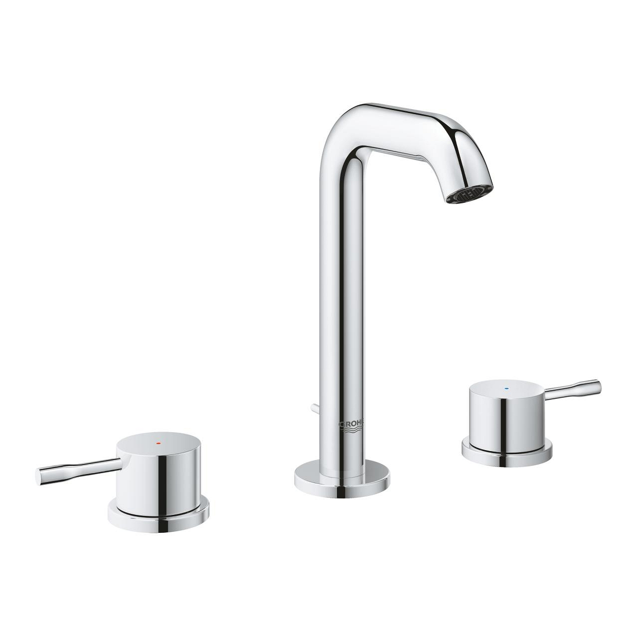 Thiết kế hai tay vòi độc lập giúp tách biệt hoàn toàn đường nước nóng và lạnh, mang lại sự an toàn tối đa và khả năng tinh chỉnh nhiệt độ chính xác.