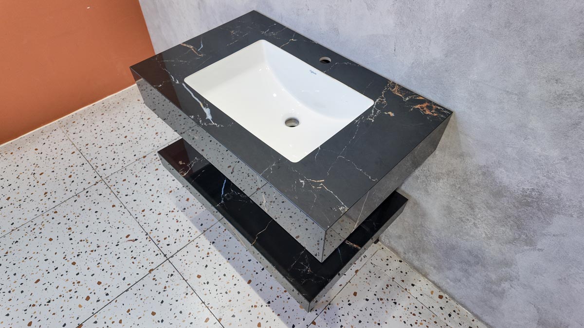 Chậu bàn đá Viglacera VI12-9GP01 linh hoạt phù hợp với mọi phong cách nội thất