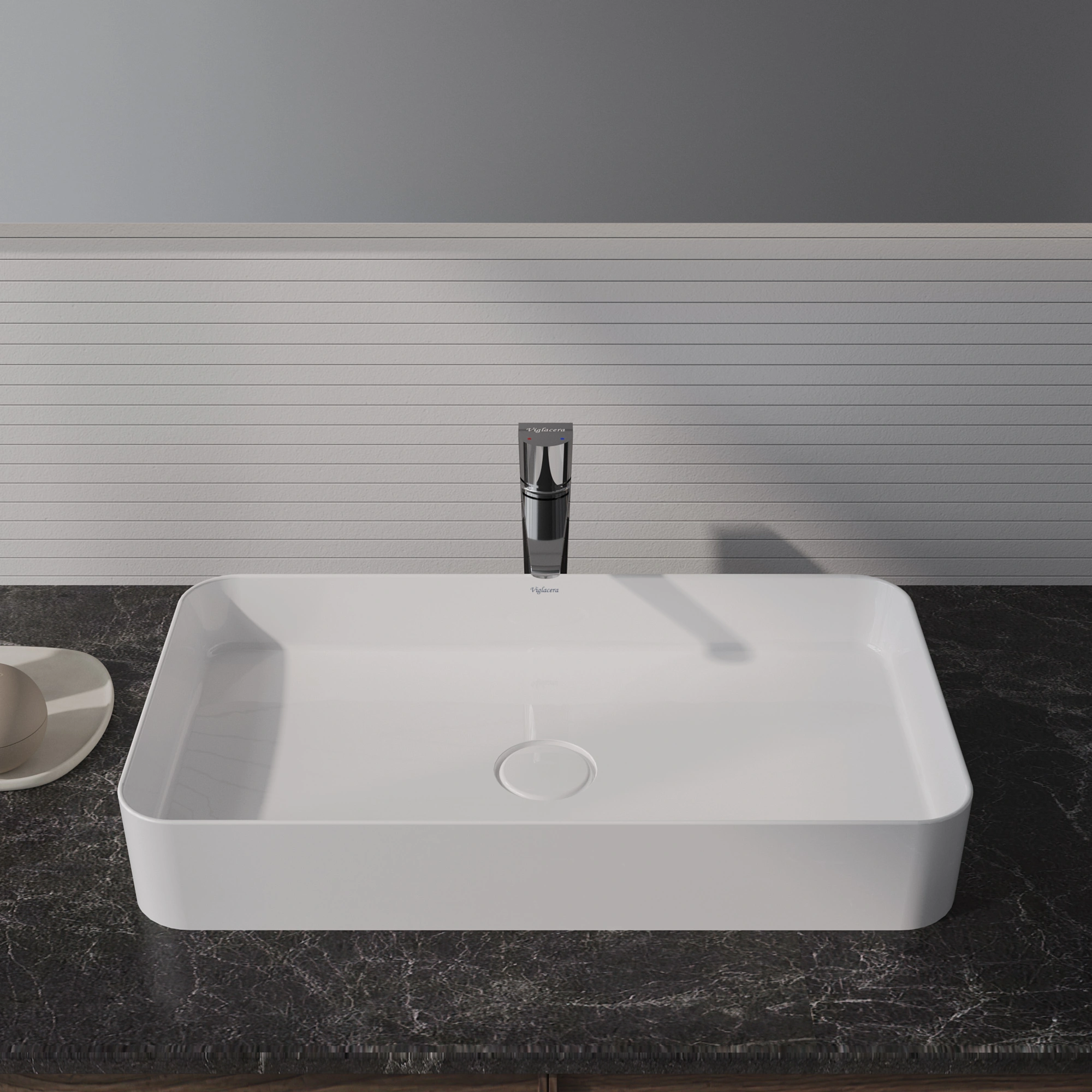 Viglacera CM01 gây ấn tượng với thiết kế Slim Rim (vành mỏng) tinh tế, mang lại nét thanh thoát cho phòng tắm