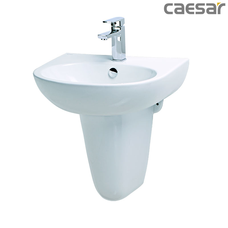 Chậu treo tường Caesar ghi điểm nhờ sự đa dạng về kiểu dáng và kích thước, giúp người dùng dễ dàng tìm được sản phẩm vừa vặn với mọi diện tích phòng tắm.
