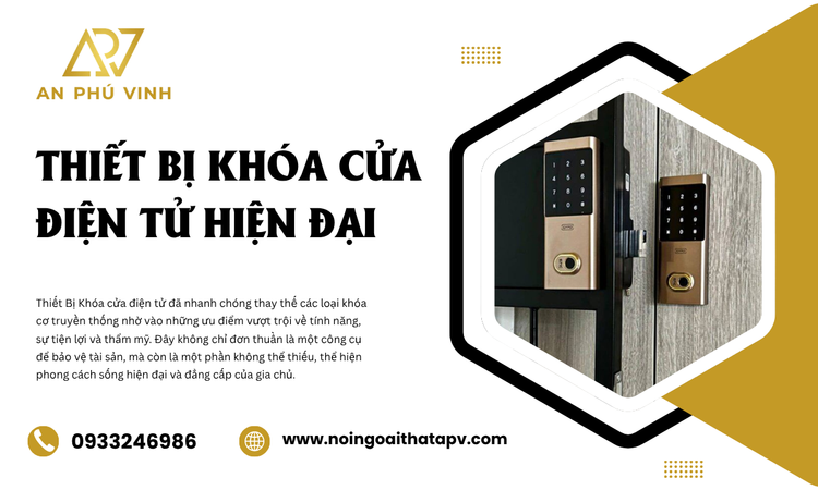 Thiết Bị Khóa Cửa Điện Tử
