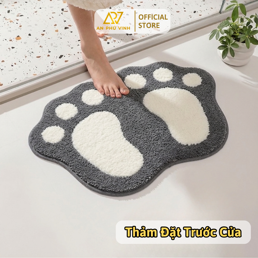 Khả năng thấm hút nước cực nhanh của thảm len bàn chân