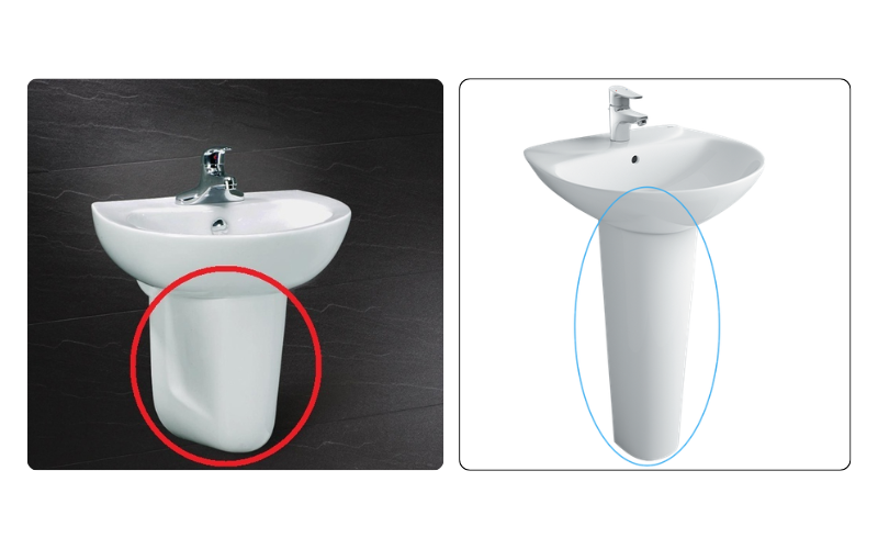 Kinh nghiệm chọn mua chân chậu lavabo phù hợp với không gian phòng tắm hiện đại