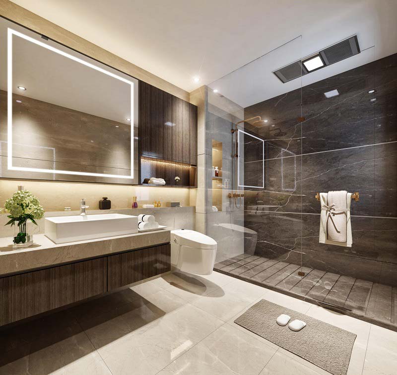 Việc xác định rõ phong cách thiết kế tổng thể từ đầu giúp bạn dễ dàng lựa chọn kiểu dáng, màu sắc và chất liệu phụ kiện đồng bộ, tạo nên một không gian phòng vệ sinh hài hòa, tinh tế và có tính thẩm mỹ cao.