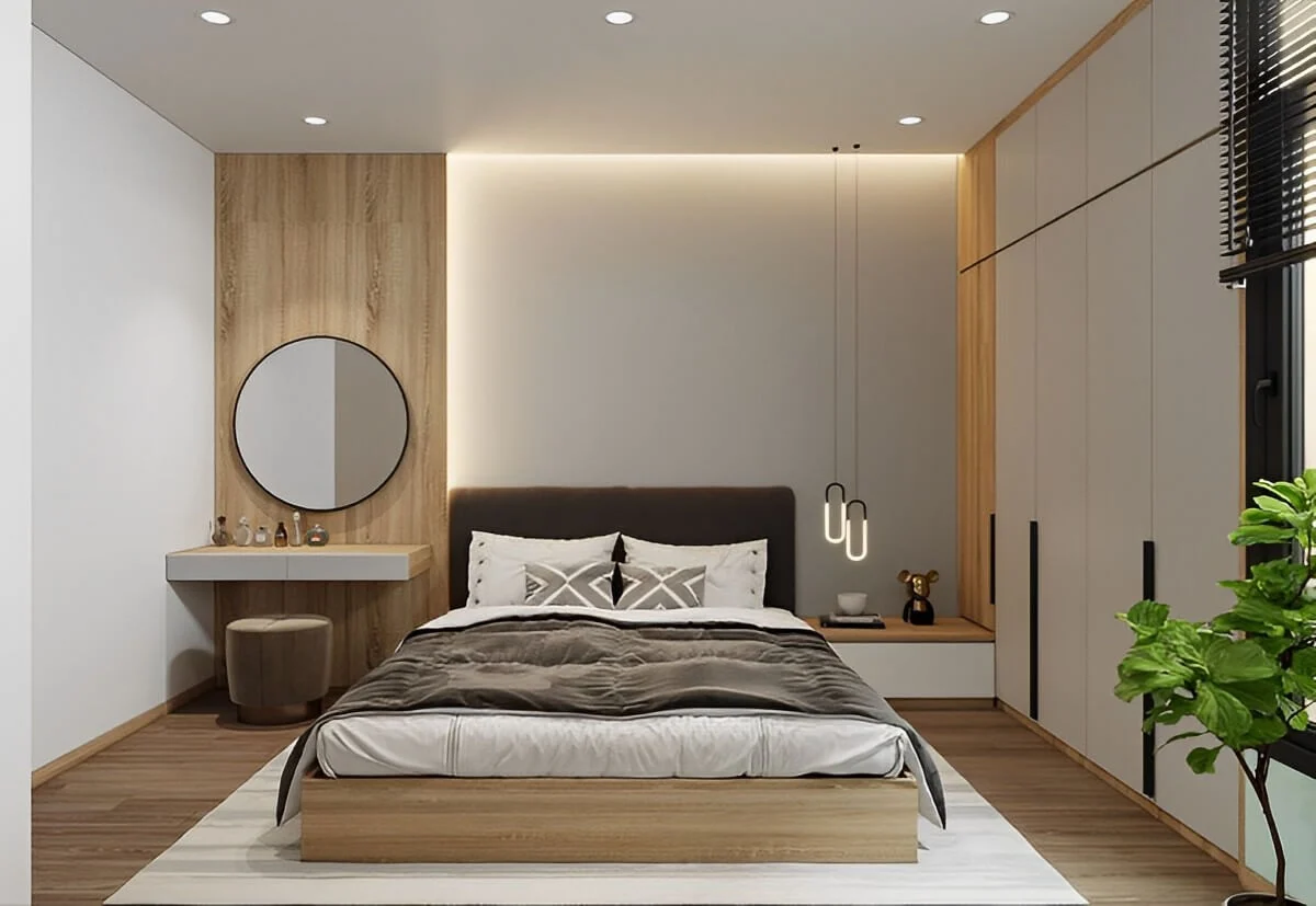 Phụ kiện phòng ngủ được lựa chọn khéo léo giúp cân bằng thị giác, xoa dịu tinh thần và biến căn phòng thành một ốc đảo riêng tư hoàn hảo để tái tạo năng lượng sau ngày dài bận rộn.