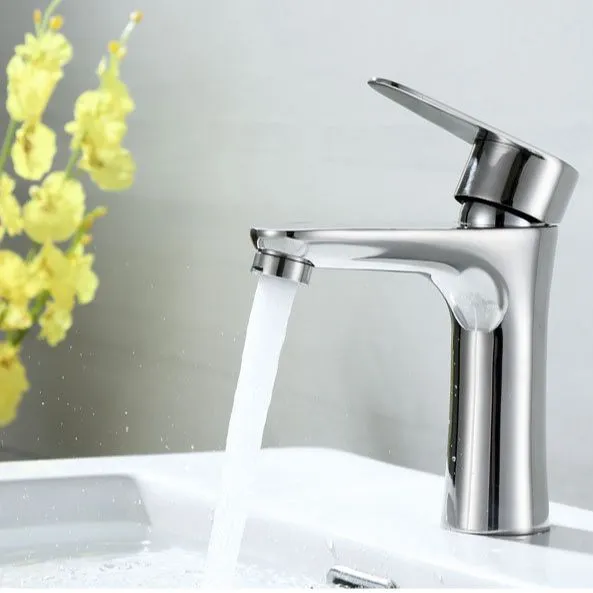 Đầu sục khí tạo bọt tích hợp ở vòi chậu cao giúp dòng nước êm ái, tiết kiệm nước hiệu quả và ngăn ngừa tình trạng văng bắn tối đa khi sử dụng.