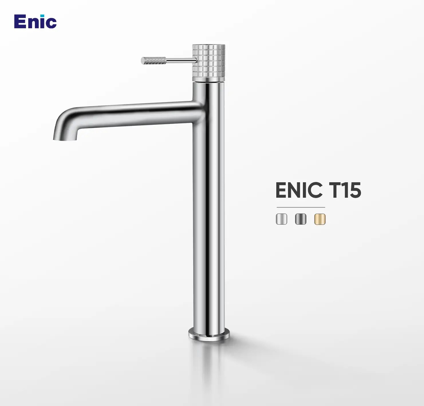 Vòi chậu cao Enic là sự lựa chọn hoàn hảo cho không gian sống hiện đại nhờ sự đột phá về công nghệ, kiểu dáng thời thượng và tiện ích tối ưu.
