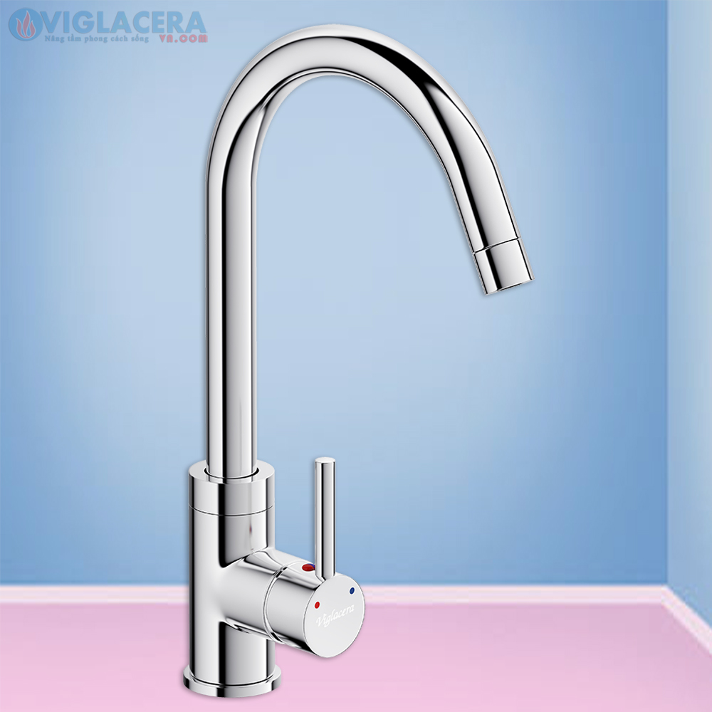 Vòi chậu rửa bát nóng lạnh là "trợ thủ" đắc lực trong mùa đông, giúp việc dọn dẹp không còn buốt giá và dễ dàng đánh bay mọi vết dầu mỡ cứng đầu.
