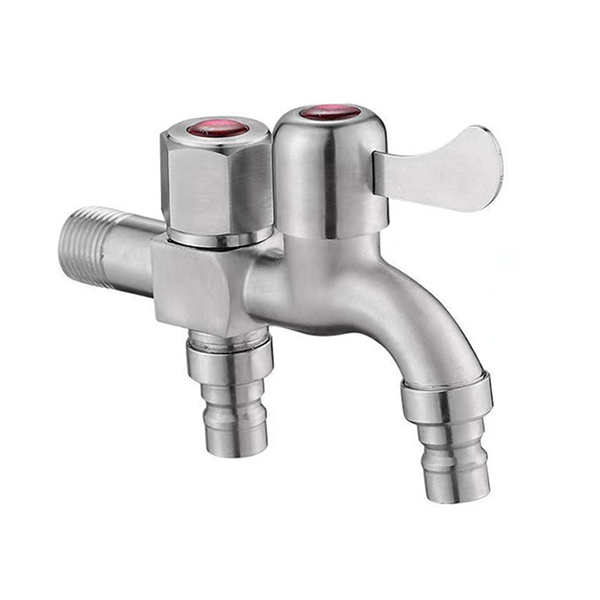 Vòi xả máy giặt có lưới lọc giúp ngăn chặn cặn bẩn và kiểm soát áp lực nước quá mức, bảo vệ linh kiện bên trong và kéo dài tuổi thọ máy.