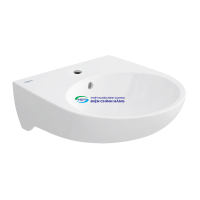 Chậu treo tường Viglacera V511