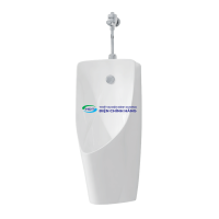 Bồn tiểu treo tường cấp dương Viglacera T6