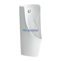 Bồn tiểu treo tường cấp âm Viglacera T6