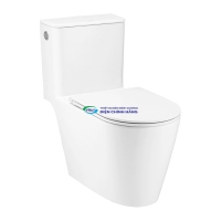 Bồn cầu 1 khối COTTO C103357 nắp đóng êm
