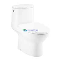 Bồn cầu 1 khối COTTO C105327 nắp đóng êm