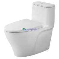 Bồn cầu 1 khối INAX AC-989VN (AC989VN) nắp đóng êm