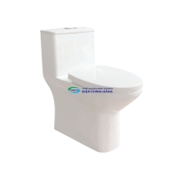Bồn cầu 1 khối Thiên Thanh CK72 nắp đóng êm dòng Canal