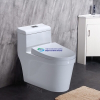 Bồn cầu 1 khối TTCERA BC006 nắp đóng êm chính hãng