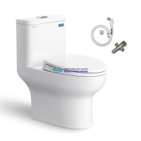 Bồn cầu 1 khối VIGLACERA V64 nắp đóng êm