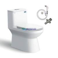 Bồn cầu 1 khối VIGLACERA V816 nắp đóng êm