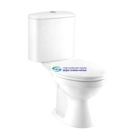 Bồn cầu 2 khối COTTO C13440 nắp đóng êm