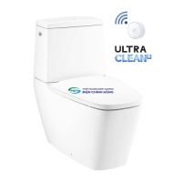 Bồn cầu 2 khối COTTO C135137 nắp đóng êm