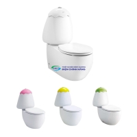Bồn cầu 2 khối COTTO C15037KW nắp đóng êm