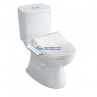 Bồn cầu 2 khối nắp điện tử INAX C-504A + CW-H17VN