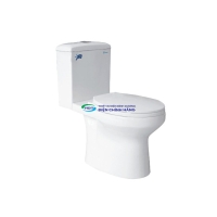 Bồn cầu 2 khối Thiên Thanh CD08 nắp đóng êm