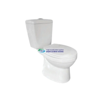 Bồn cầu 2 khối Thiên Thanh CD70-XANHAN-NAPTHUONG nắp đóng êm