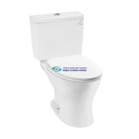 Bồn cầu 2 khối TOTO CS735DT10 nắp đóng êm TC395VS