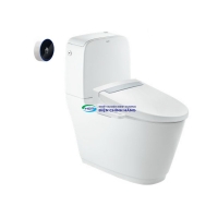 Bồn cầu 2 khối xả cảm ứng nắp điện tử INAX ACT-832 + CW-H20VN